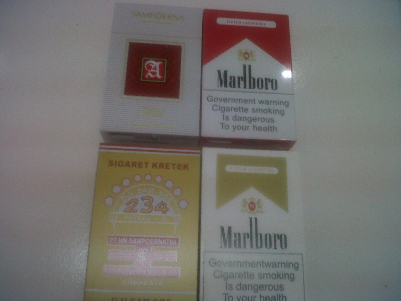 Powerbank ROKOK 5600 mAh berbagai pilihan merk rokok