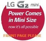 &#91;OFFICIAL LOUNGE&#93; LG G2 Mini - Beauty and Power From Flagship DNA