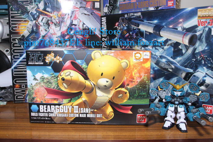 JUAL WTS NEW Gundam BearGuy San(III) dan Gundam Mark 2 SURABAYA dan SD BUILD STRIKE