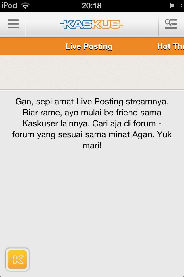 &#91;ASK&#93;mohon bantuan app kaskus ane error&#91;ios&#93;