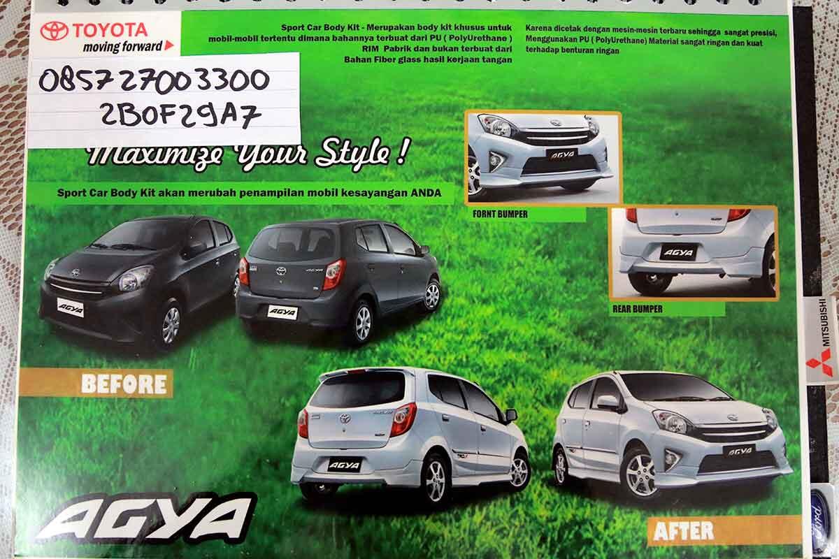 Terjual Bodykit Semarang Nissan Livina Juke Daihatsu Ayla