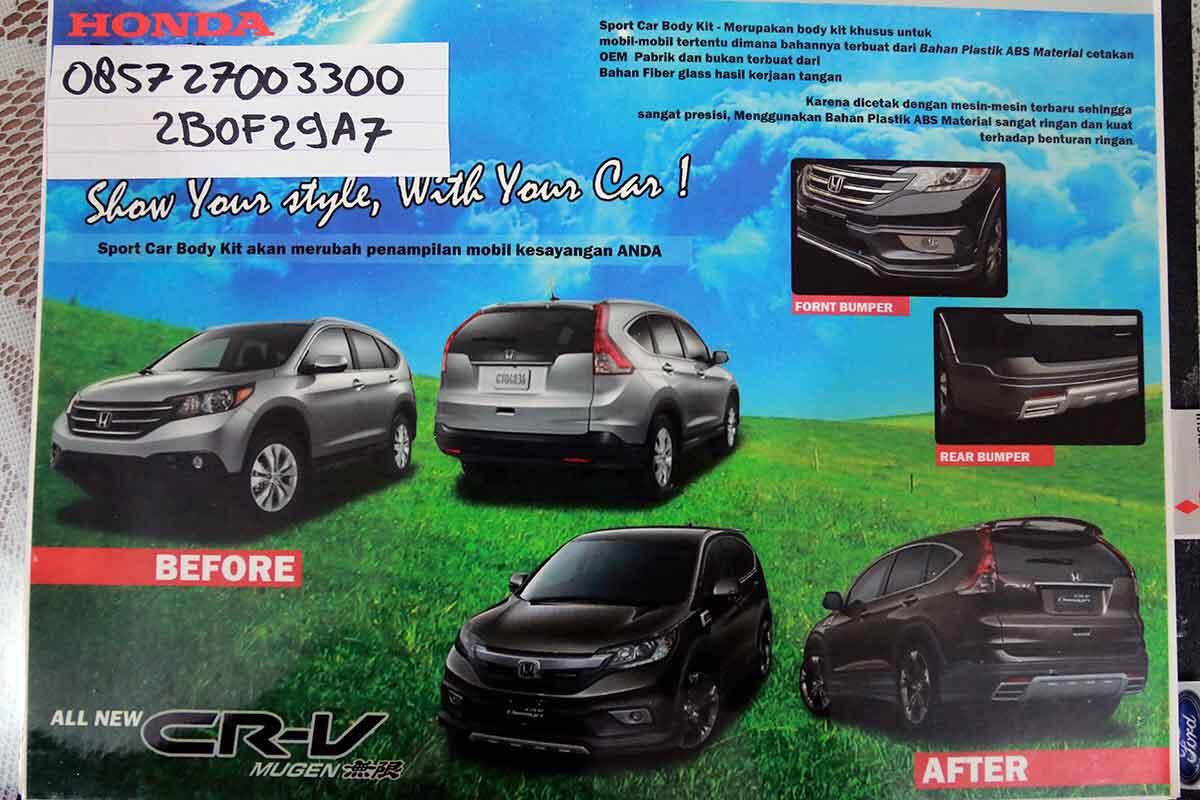 Terjual Bodykit Semarang Nissan Livina Juke Daihatsu Ayla