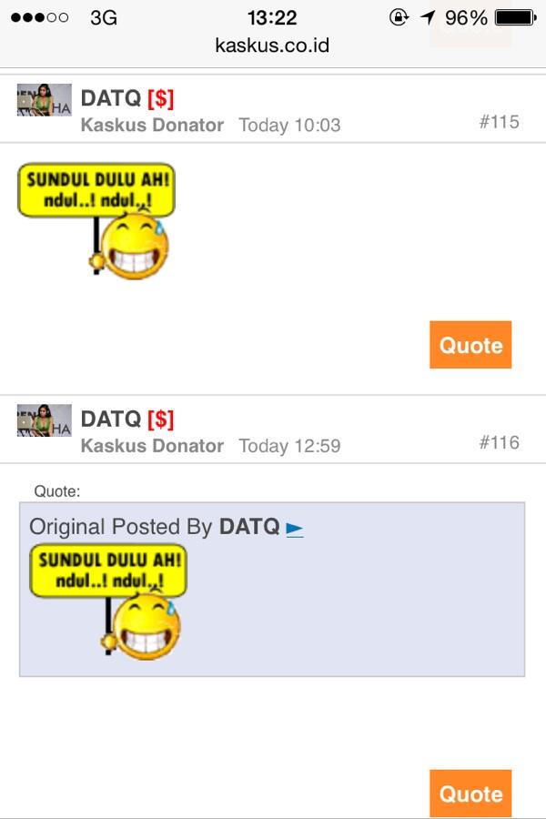 Bbcode muncul di post quote kaskus apps (iOS &amp; android)
