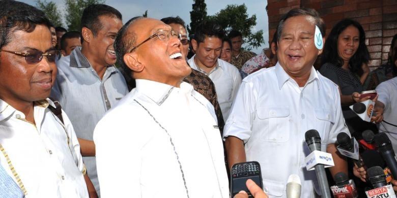 &#91;Mulai intim...&#93; Prabowo: Saya tahu hatinya Ical