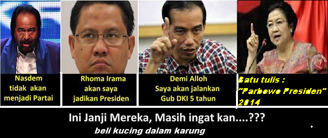 Pantesan aja mereka berkoalisi...wkwkwk