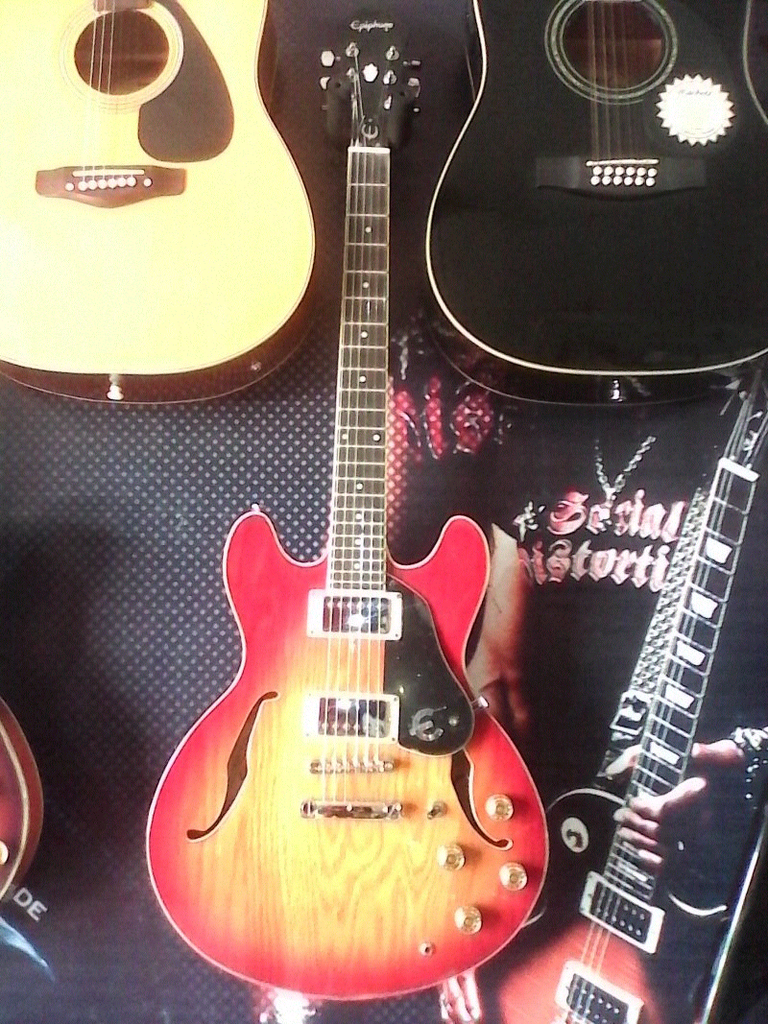 Epiphone Hollowbody Chery Apple