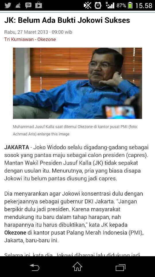 SYARAT pertama dan utama Pemimpin: JUJUR !!! Setuju ????