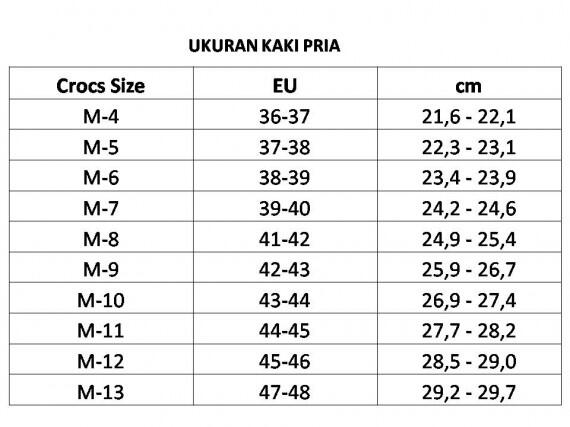 CROCS ORIGINAL FOR MEN, LENGKAP,BERKWALITAS.DIJAMIN 100%