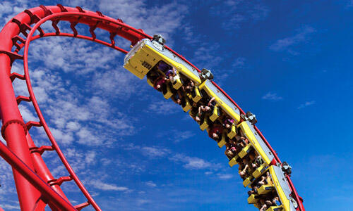 16 foto keren Pengguna Roller Coaster. Dijamin Ngakak wkw