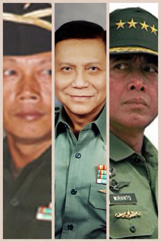 Para Jenderal “Berdarah” Bergabung Di Kubu Jokowi