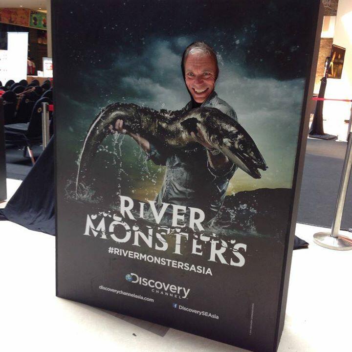 Akhirnya Jeremy Wade (River Monster) ke Indonesia 