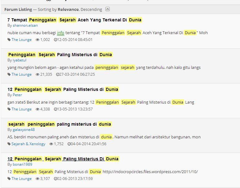 Peninggalan Sejarah Dunia Yang Peradabannya Belum Diketahui