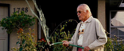 Aksi Stan Lee sebagai cameo di Marvel Movies