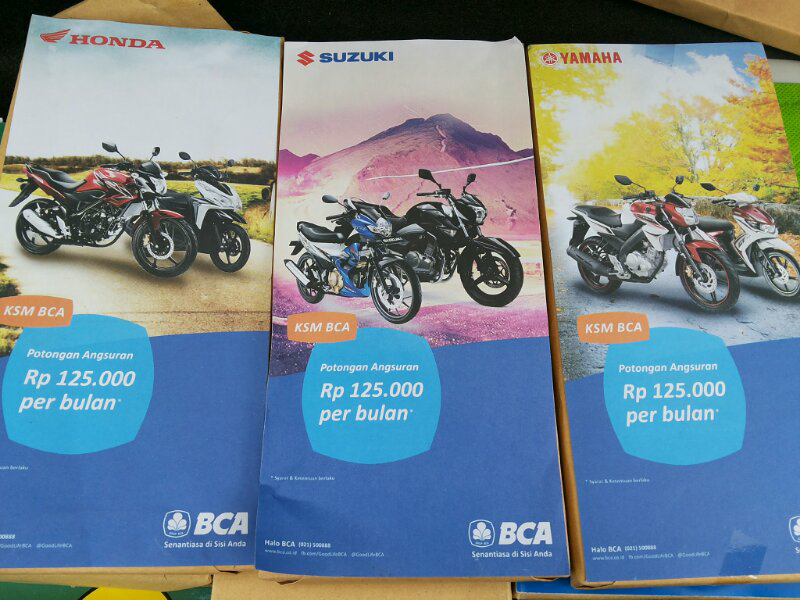 Promo Mei -Juni 2014 Kredit Sepeda Motor BCA