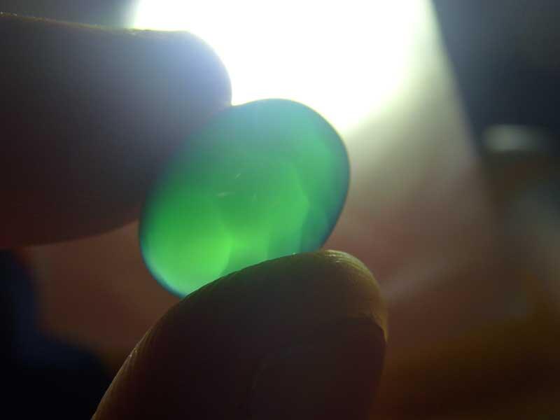 NATURAL CHRYSOPRASE CHALCEDONY corak sisik kura2.. mantabs