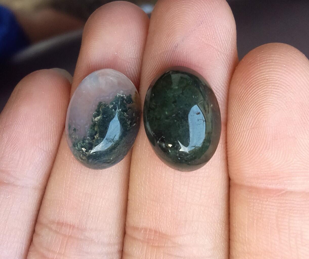 (WTS) Batu Akik Badar Lumut Istimewa