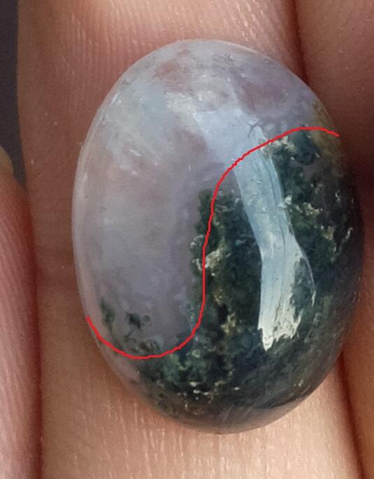 (WTS) Batu Akik Badar Lumut Istimewa