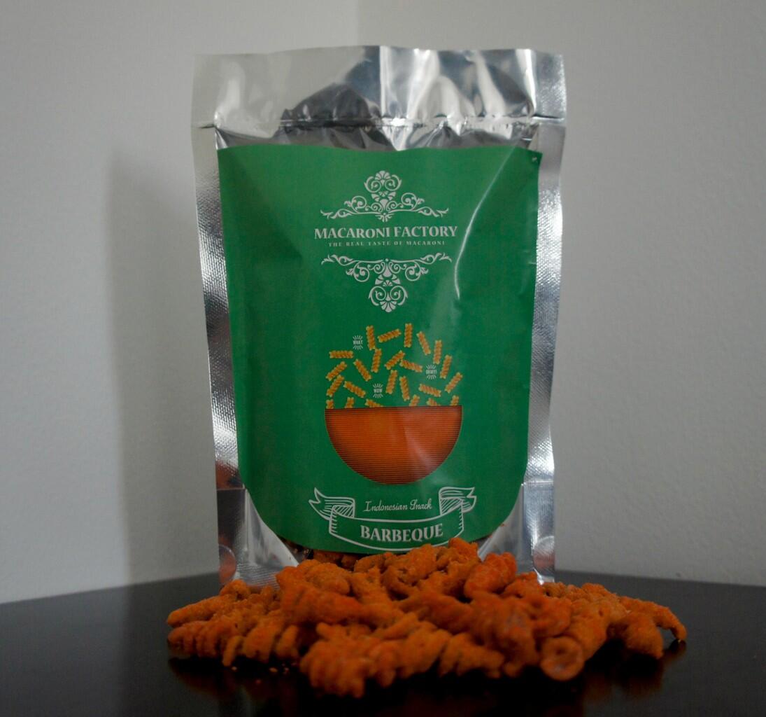 Cemilan premium tanpa MSG & Pengawet macaroni & stick kentang Tangerang
