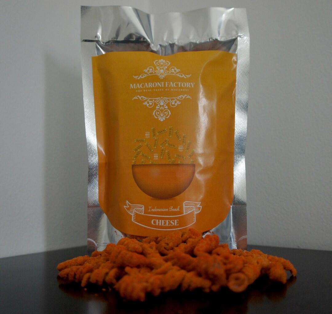 Cemilan premium tanpa MSG & Pengawet macaroni & stick kentang Tangerang