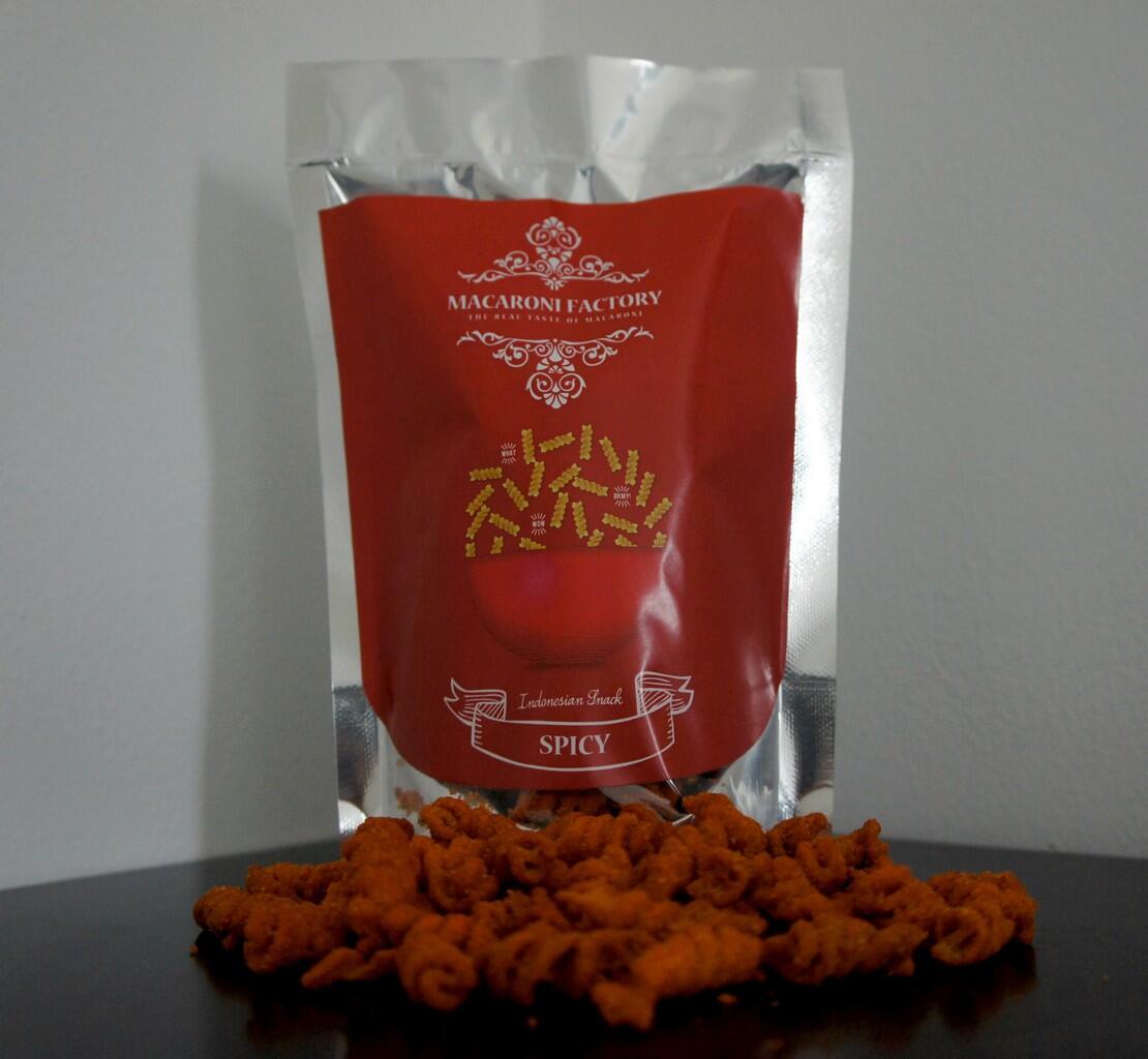 Cemilan premium tanpa MSG & Pengawet macaroni & stick kentang Tangerang