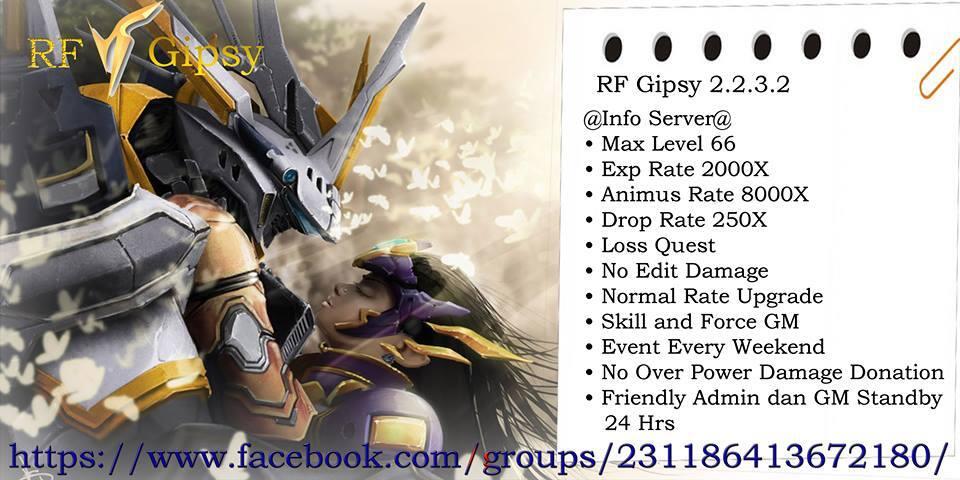 NEW RF GIPSY 2 2 3 2 PVP SERVER