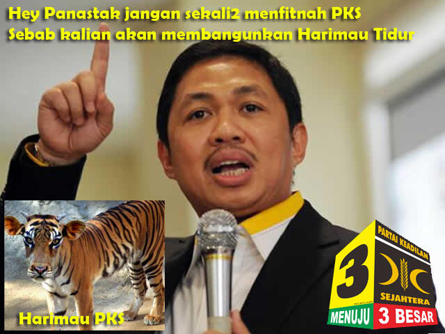 &#91;Jangan membangunkan Singa Tidur&#93;Kader PKS baru diperiksa bkn tersangka korupsi haji