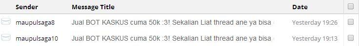 Permintaan Banned User