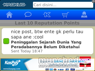 &#91;INFO&#93;Ngeliat Cendol di BlackBerry