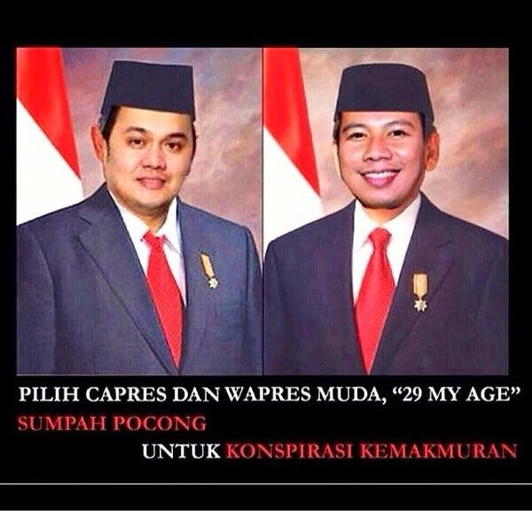 Ini gan capres dan cawapres yang baru