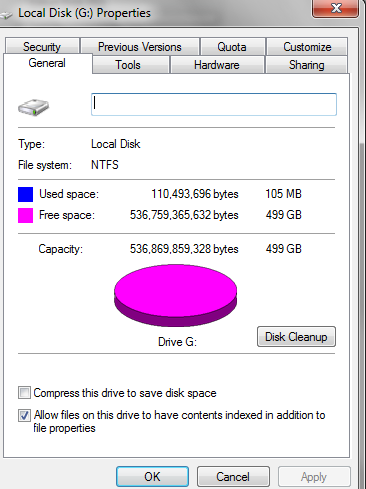 &#91;Ask&#93; hardisk Drive D Ane used space tida sesuai dengan isinya