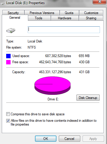 &#91;Ask&#93; hardisk Drive D Ane used space tida sesuai dengan isinya