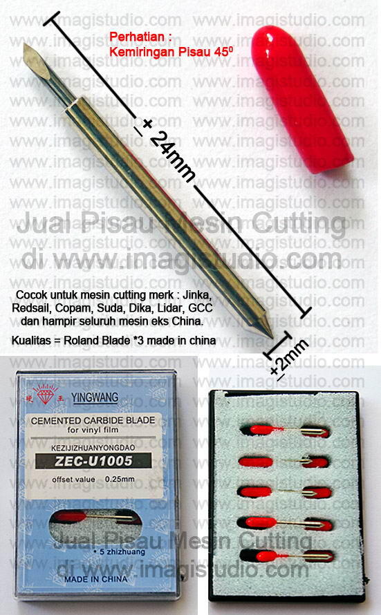 JUAL : PISAU MESIN CUTTING STICKER