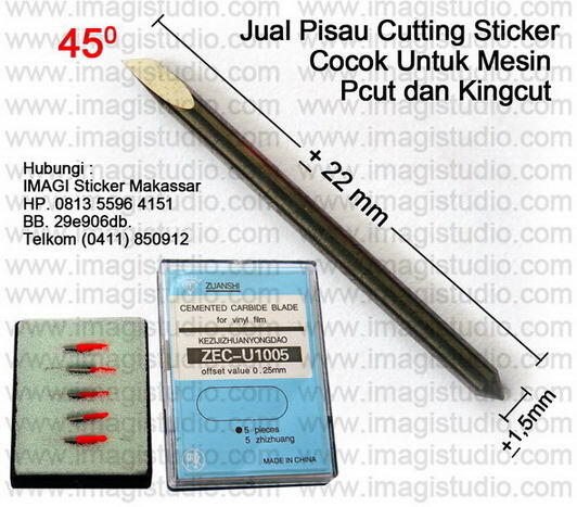 JUAL : PISAU MESIN CUTTING STICKER