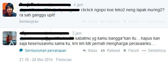 Gak bermaksud &quot;nguping&quot; soal moral (bagian kedua: live tweet)