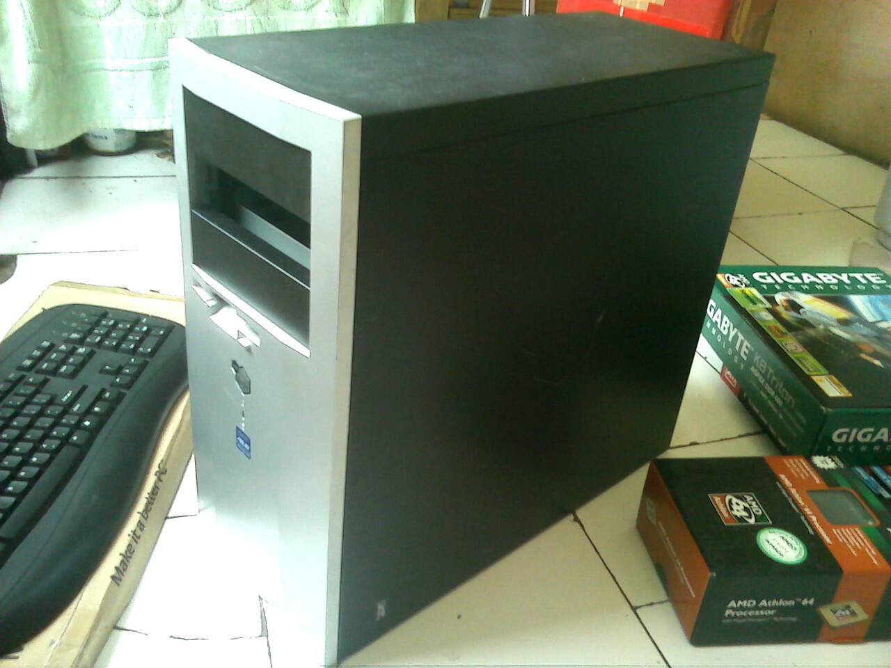 Jual Murah Casing Import Matrix Silver bnus PSU Amacrox (Bandung)