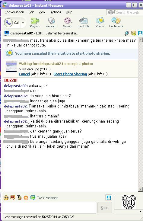 PPOB Delaprasta Mengecewakan