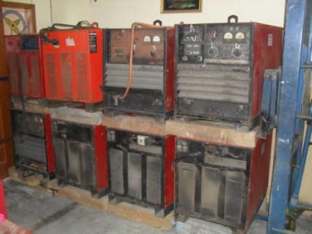 Terjual sewa welding machine diesel mesin  las  merk 