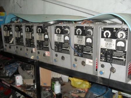 Terjual sewa welding machine diesel mesin  las  merk 