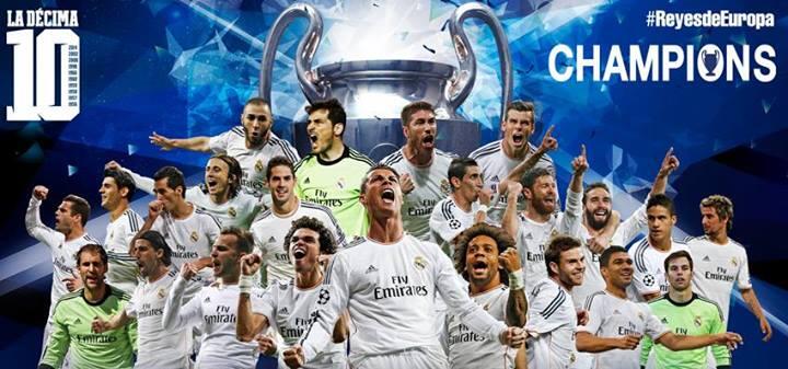 Real Madrid Meraih Trofi Liga Champions Ke-10