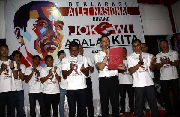 FOTO: Chris John Cs Dukung Jokowi-JK