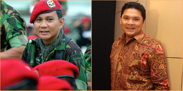 5 orang yang mirip dengan prabowo ( muda )