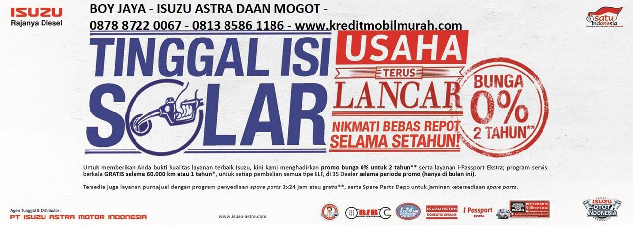 KREDIT ISUZU ASTRA-Rajanya Diesel, Rajanya Tanjakan dan Partner Bisnis no.1 di Dunia