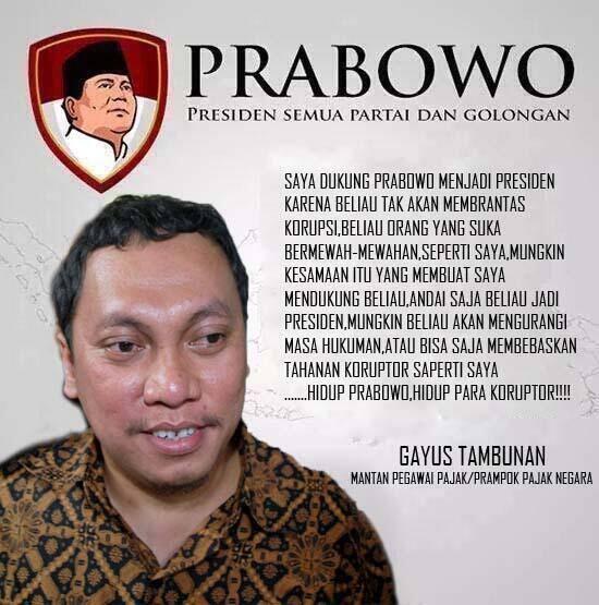 &#91; PRAHARA KESATRIA &#93; Bagi Gerindra, Suryadharma Ali Seorang Kesatria