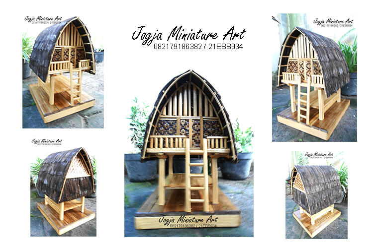 Terjual Miniatur Rumah Adat Tanah Air  KASKUS