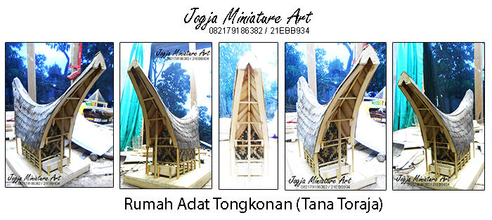 Terjual Miniatur Rumah Adat Tanah Air  KASKUS