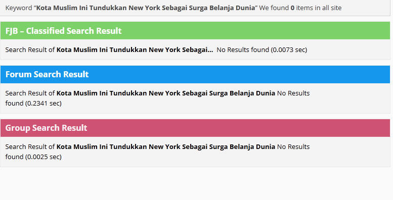 Kota Muslim Ini Tundukkan New York Sebagai Surga Belanja Dunia