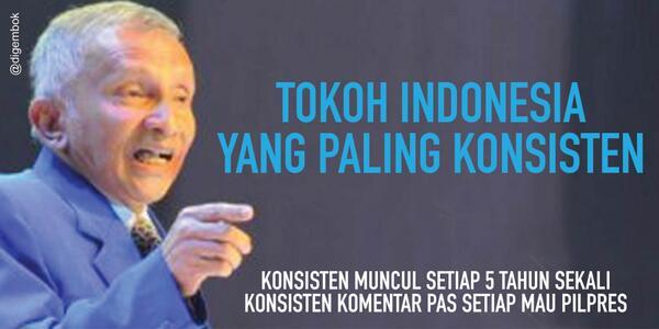 Amien Rais: Untuk Menang, Pakai Mental di Perang Badar!