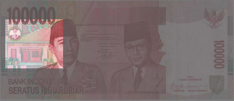 Misteri Gambar Rumah diuang Seratus Ribu Rupiah