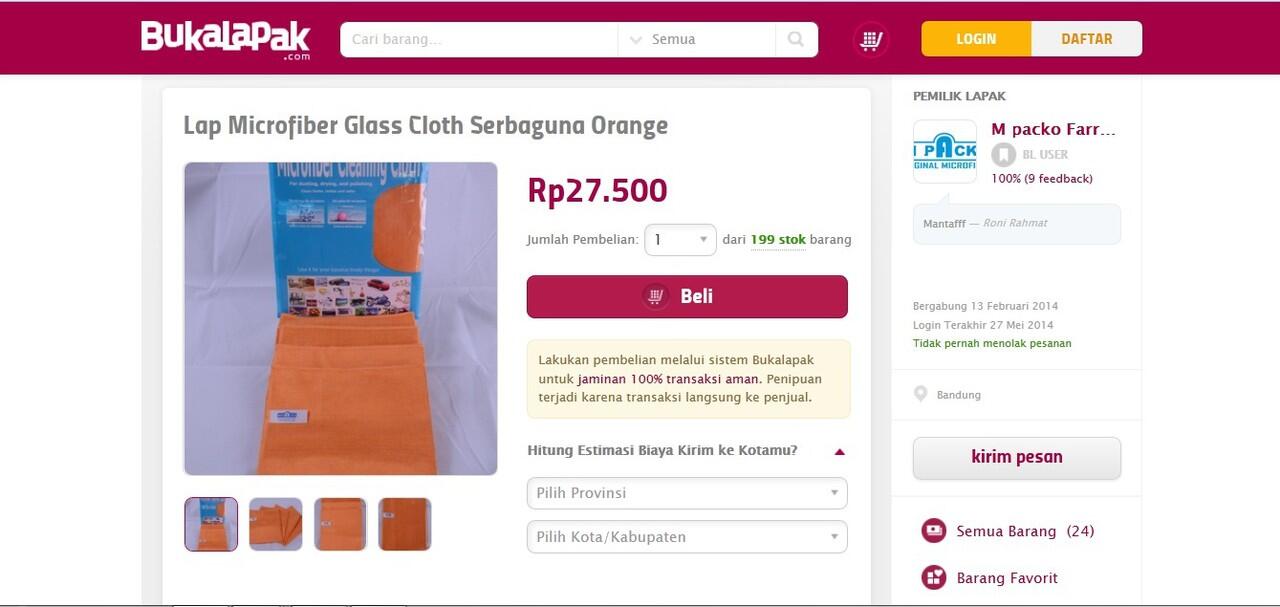 Terjual Microfiber Cleaning Cloth  KASKUS