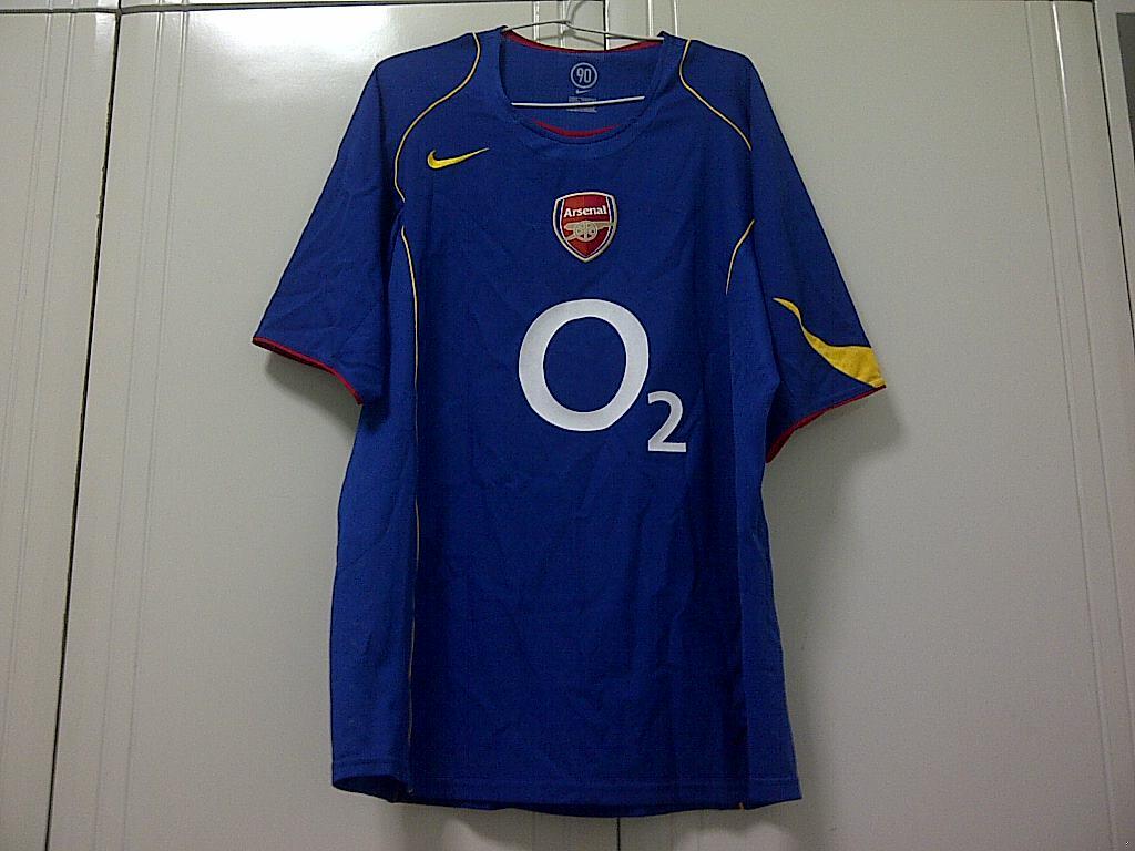 original jersey arsenal away 04/05